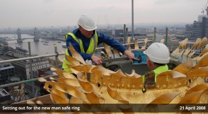 Setting out for the new man safe ring